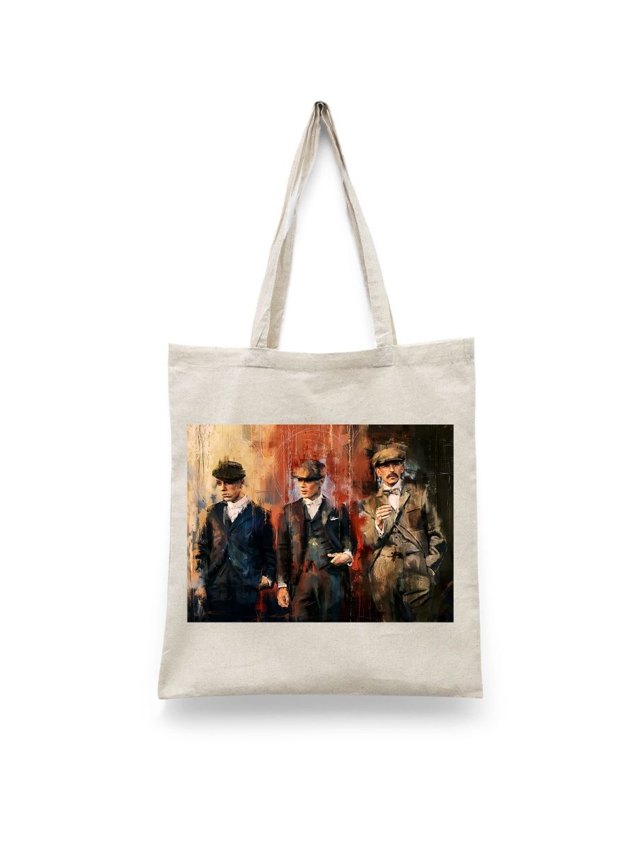 

Шоппер унисекс Каждому Своё Острые козырьки/Peaky Blinders SROK6, белый, Острые козырьки/Peaky Blinders SROK6