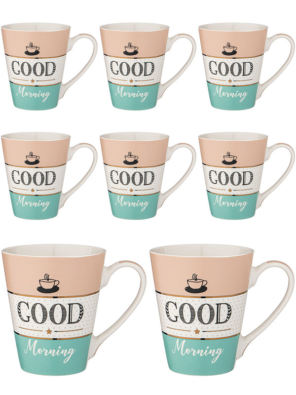 

Набор кружек 8 шт Lefard Break time 400 мл 260-638