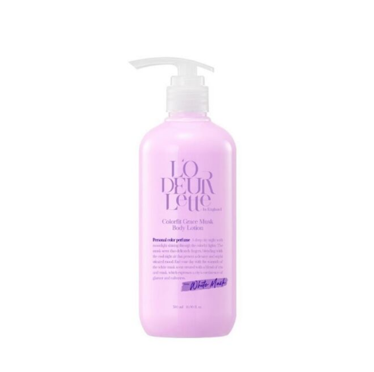 Лосьон для тела Мягкий мускус L'odeurlette Body Lotion Colorfit Grace Musk объем 500мл увлажняющее молочко для тела sweet pineapple honey melon herbal body moisturizer ананас и медовая дыня молочко 500мл