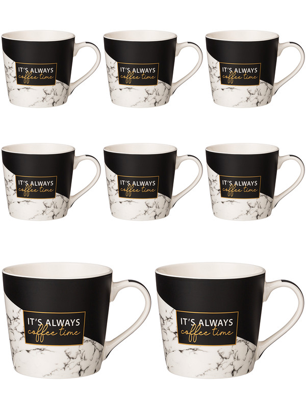 

Набор кружек 8 шт Lefard Coffemania 400 мл 260-642