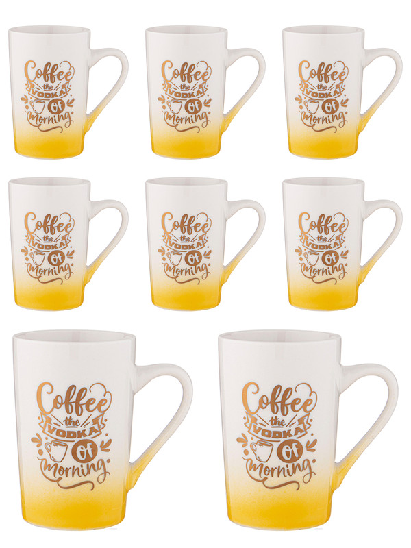 

Набор кружек 8 шт Lefard Coffemania 385 мл 260-741