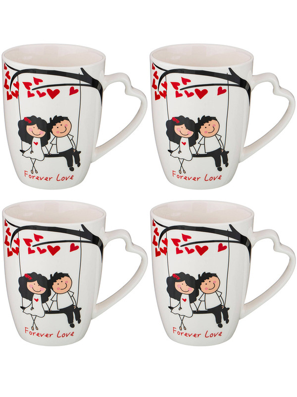 

Набор кружек 4 шт Lefard Forever love 380 мл 4-SPAIK(260-509)ARTI