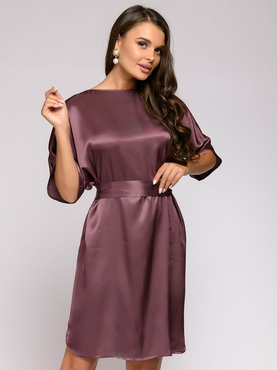 фото Платье женское 1001dress 0122001-01652be коричневое 42