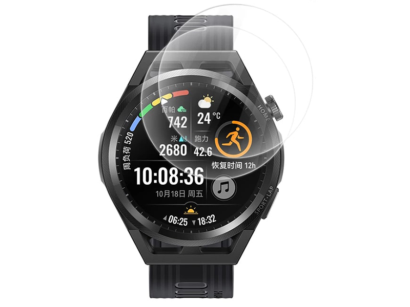 Гидрогелевая пленка LuxCase для Huawei Watch GT Runner 0.14mm Front 2шт Transparent 90357