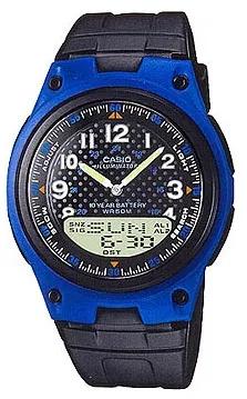 фото Наручные часы женские casio aw-80-2b