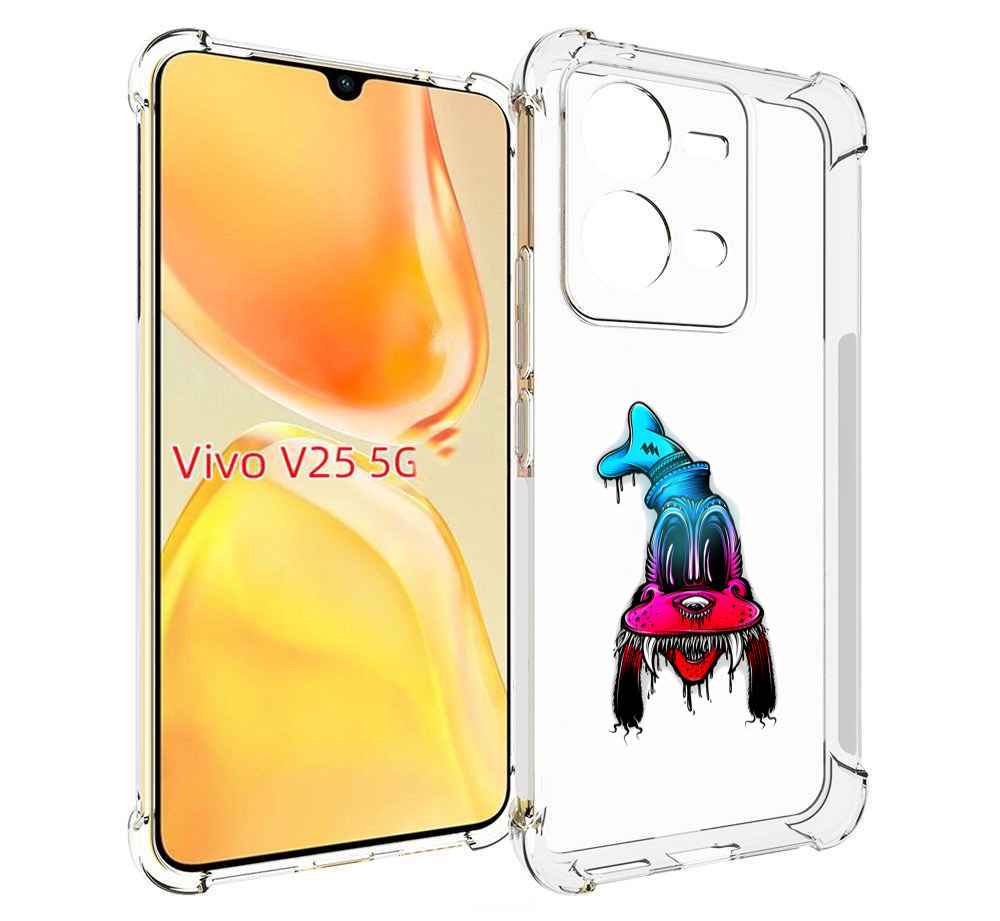 

Чехол MyPads Гуффи для Vivo V25 5G / V25e, Прозрачный, Tocco