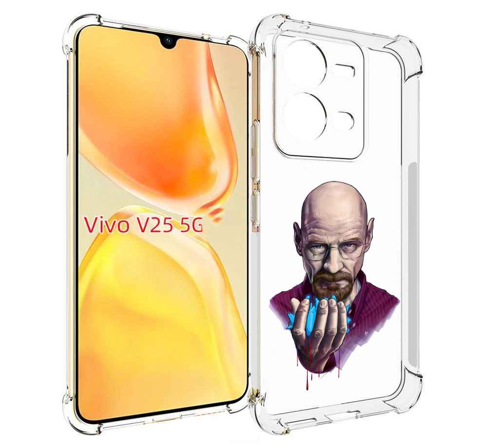 

Чехол MyPads разработчик для Vivo V25 5G / V25e, Прозрачный, Tocco