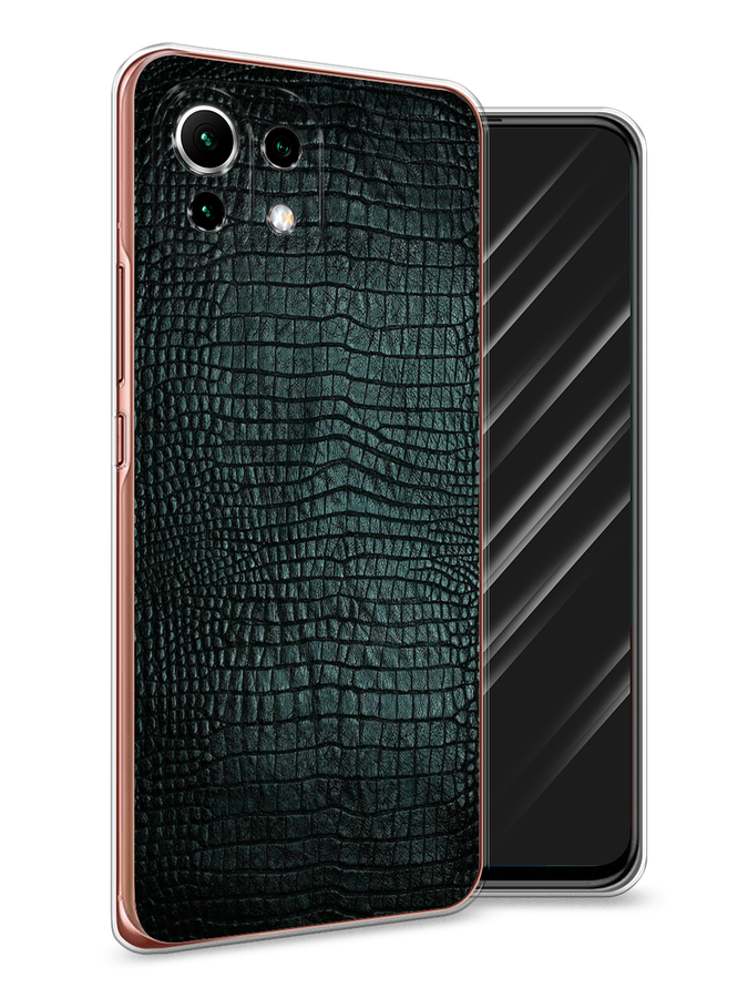 

Чехол Awog на Xiaomi Mi 11 Lite/5G NE "Черная змея", Разноцветный, 311750-3
