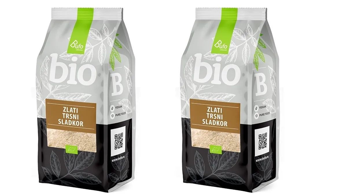 Сахар тростниковый коричневый био bufo eko 2 пачки по 500 граммов