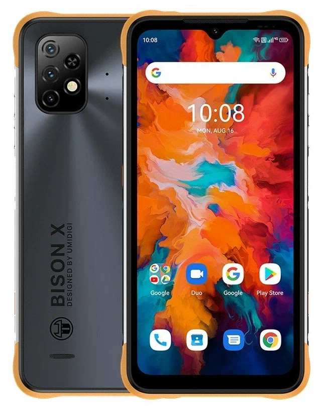 Смартфон Umidigi Bison X10 4/64GB Supersonic Yellow (6973553521275)