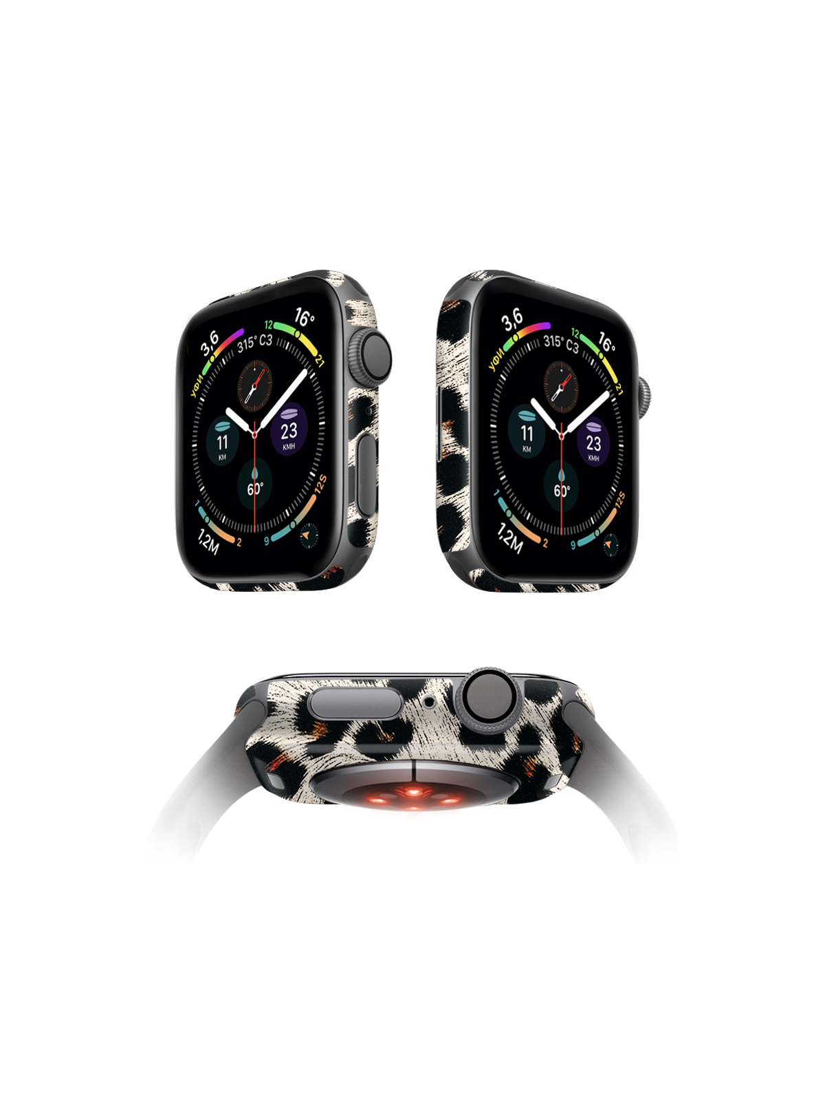 

Защитная пленка MOCOLL для корпуса Apple Watch серия 7 41mm (2шт) Гепард