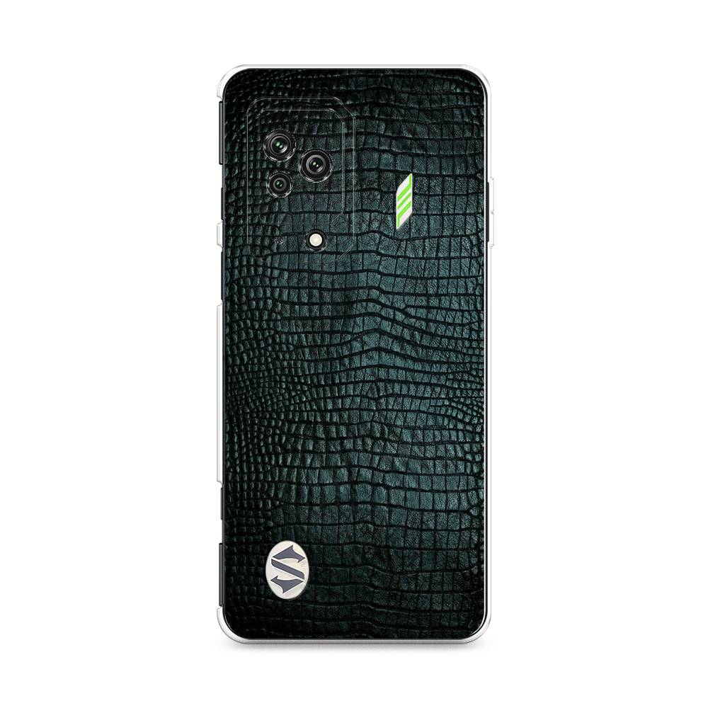 

Чехол Awog на Xiaomi Black Shark 5 "Черная змея", Разноцветный, 314050-3