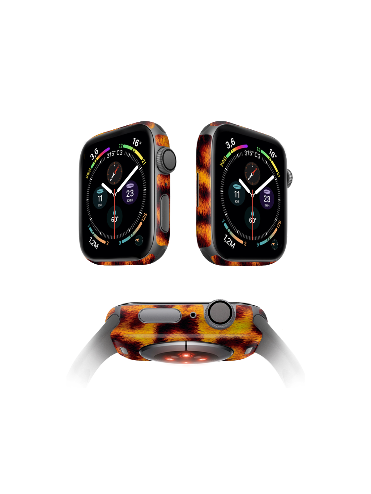 

Защитная пленка MOCOLL для корпуса Apple Watch серия 7 41mm (2шт) Оцелот