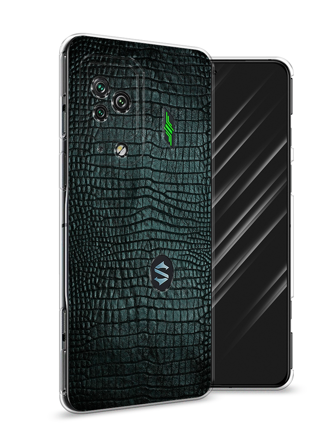 

Чехол Awog на Xiaomi Black Shark 5 Pro "Черная змея", Разноцветный, 314150-3