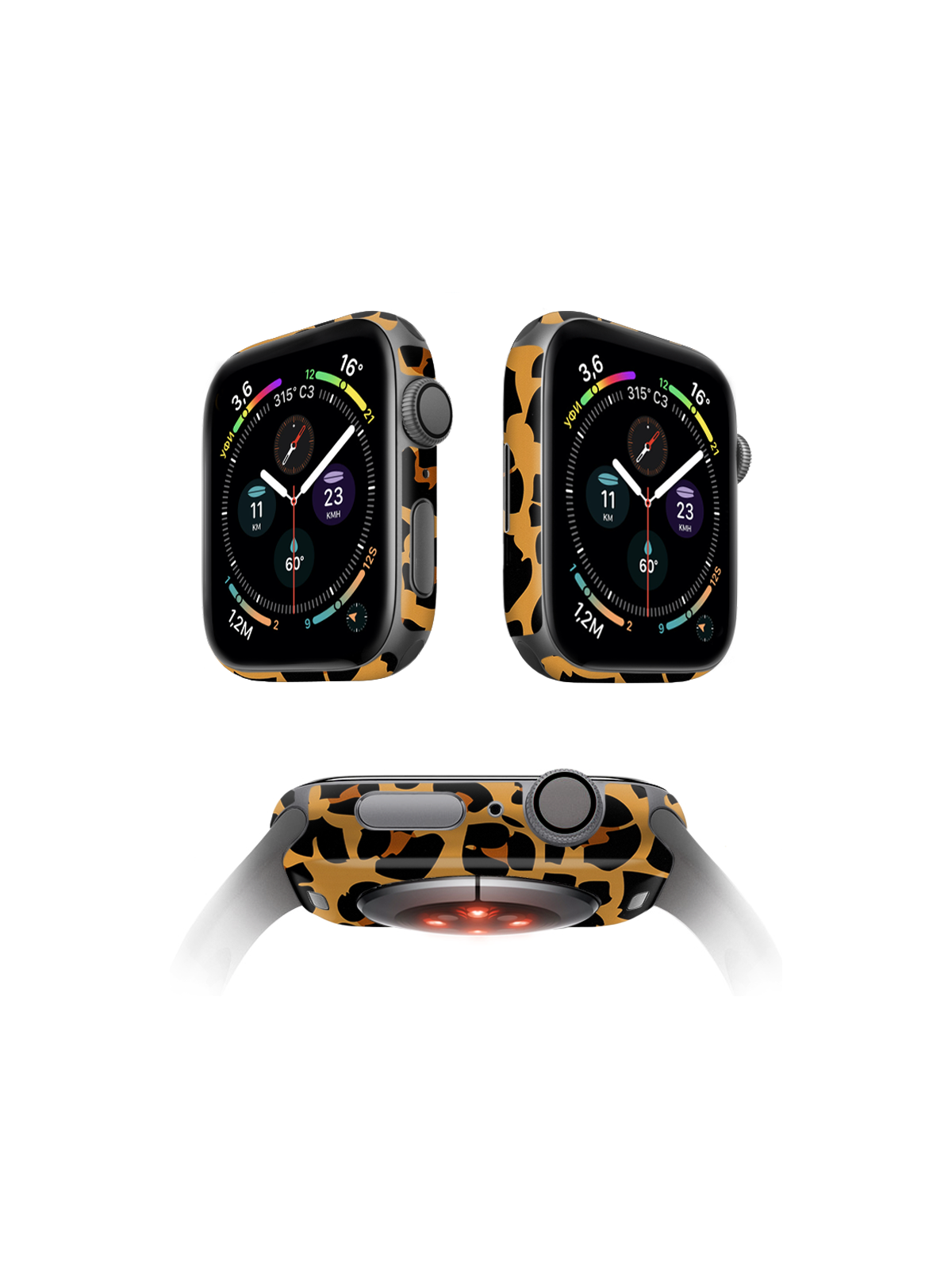 

Защитная пленка MOCOLL для корпуса Apple Watch серия 7 41mm (2шт) Ягуар