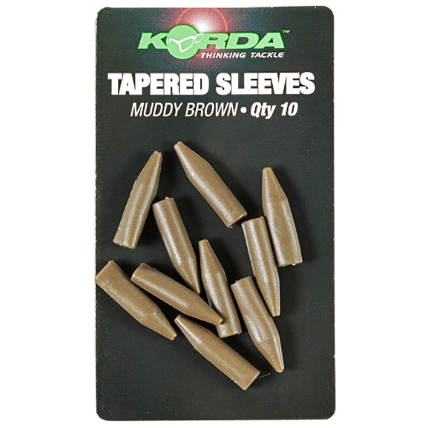 Конусы Korda Tapered Silicone Sleeve Brown KTSSB (10 шт.)