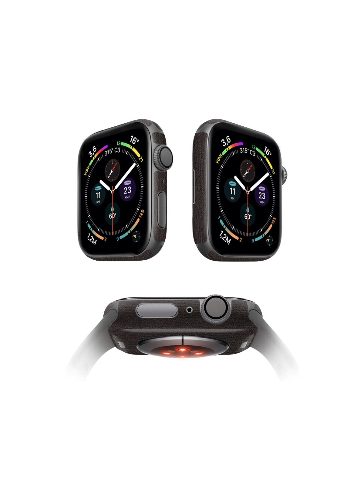 

Защитная пленка MOCOLL для корпуса Apple Watch серия 7 41mm (2шт) Дерево Венге