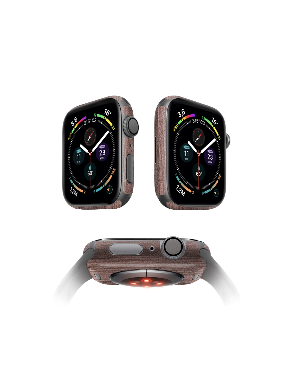 

Защитная пленка MOCOLL для корпуса Apple Watch серия 7 41mm (2шт) Дерево Вишня Кинстон