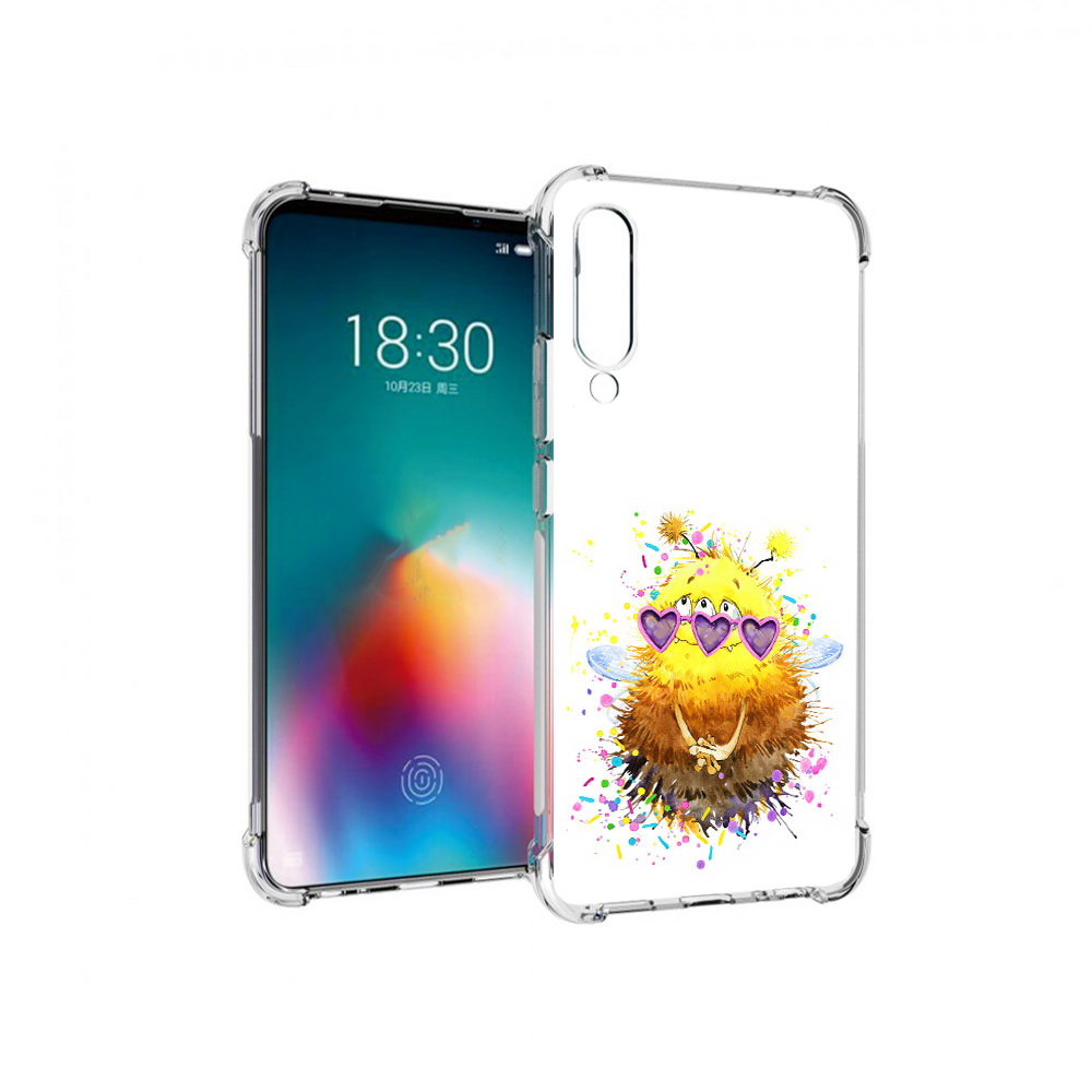 

Чехол MyPads Tocco для Meizu 16T Пушитый шмель (PT144619.90.143), Прозрачный, Tocco