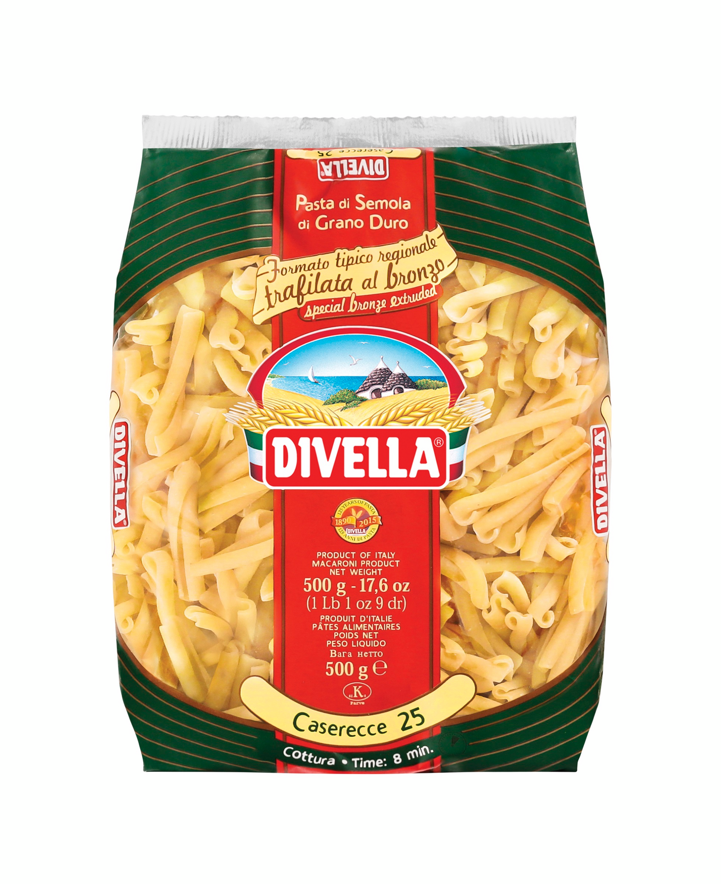 Макароны Divella Казаречче, 500 г