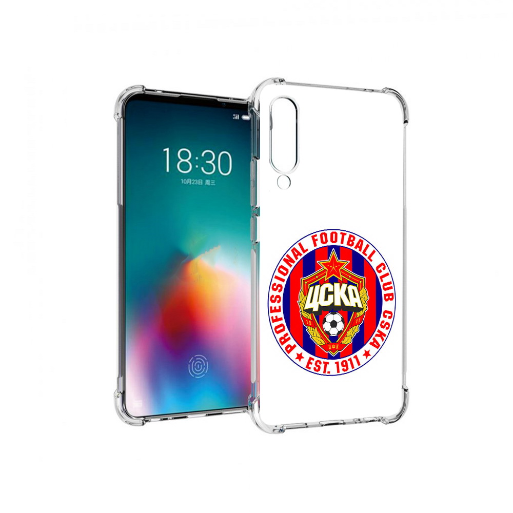 

Чехол MyPads Tocco для Meizu 16T ФК ЦСК логотип (PT144619.90.178), Прозрачный, Tocco