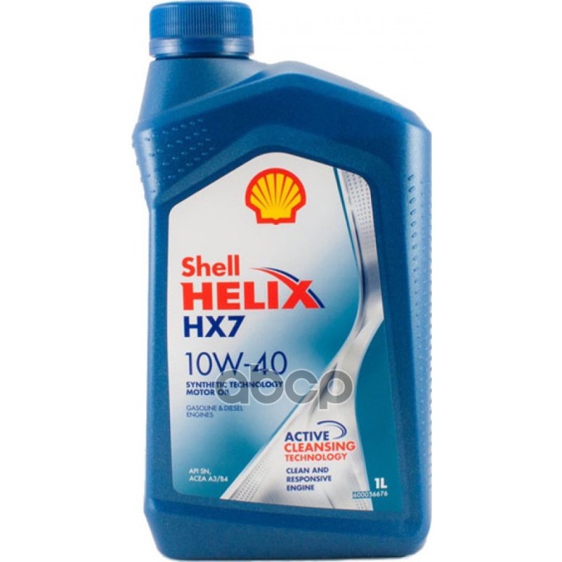 

Shell Масло Shell Helix Hx7 10w40 (Sn/Cf) A3/B4 (1л) П/Синт.