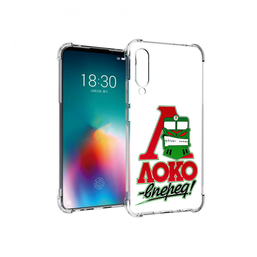 

Чехол MyPads Tocco для Meizu 16T ФК локо вперед (PT144619.90.181), Прозрачный, Tocco