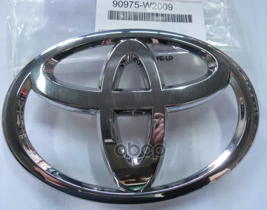 

Эмблема [Org] TOYOTA 90975W2009, Серебристый