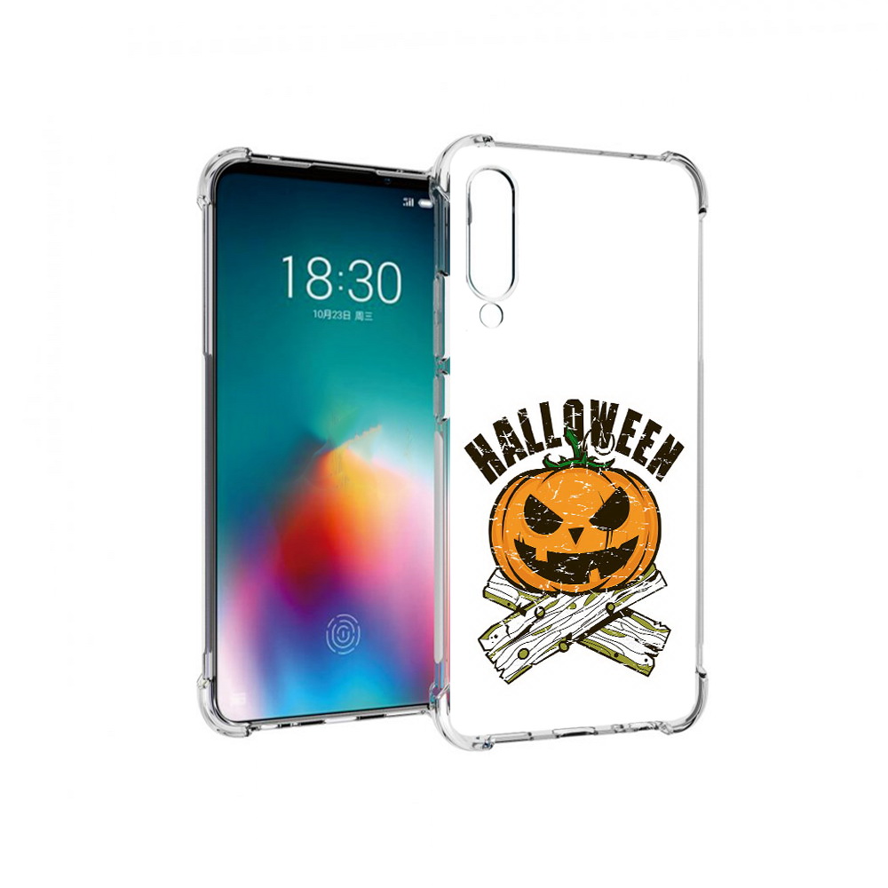 

Чехол MyPads Tocco для Meizu 16T Хэллоуин доски тыква (PT144619.90.194), Прозрачный, Tocco