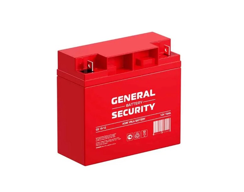 Аккумулятор для ИБП General Security 18 А/ч 12 В