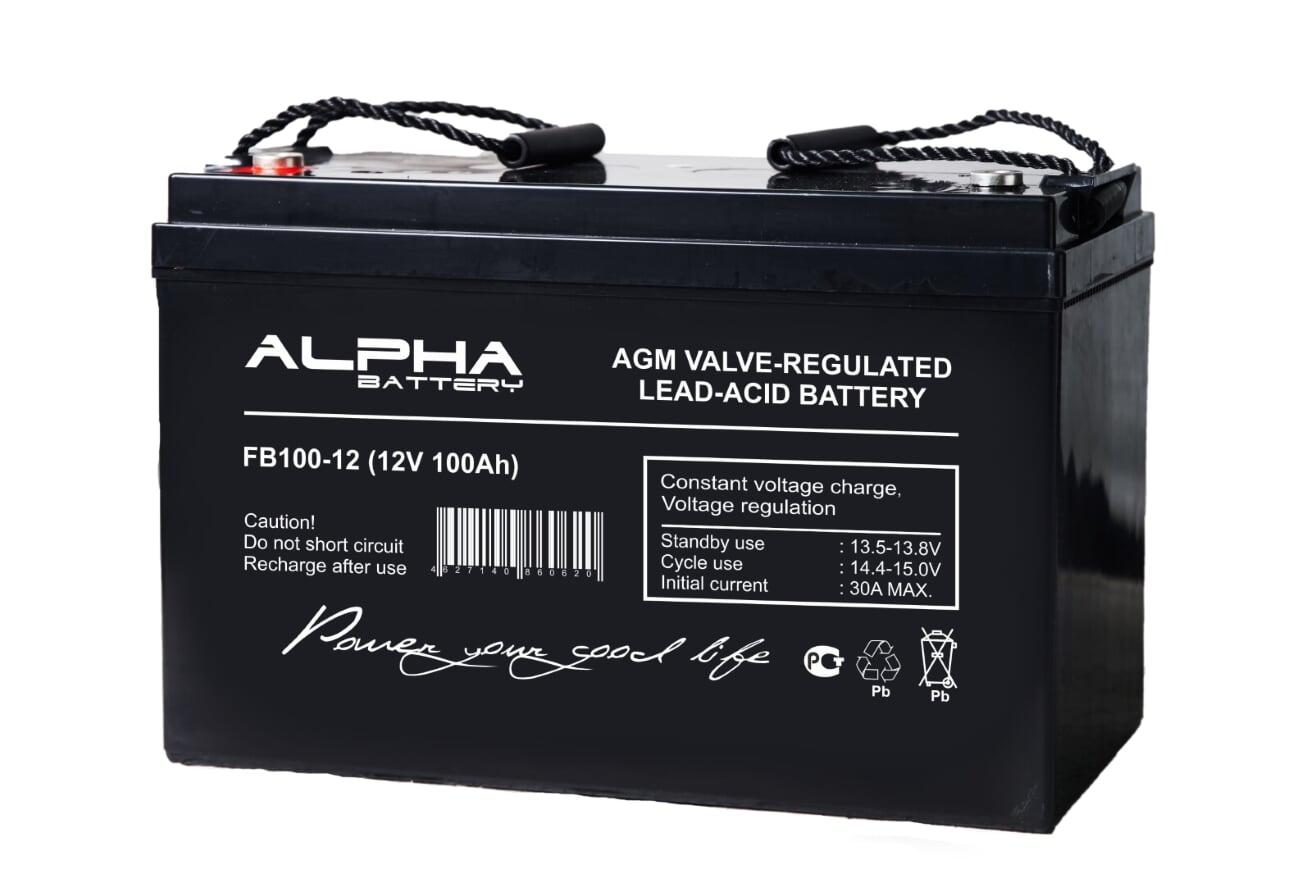 Аккумулятор для ИБП ALFA Battery 100 А/ч 12 В