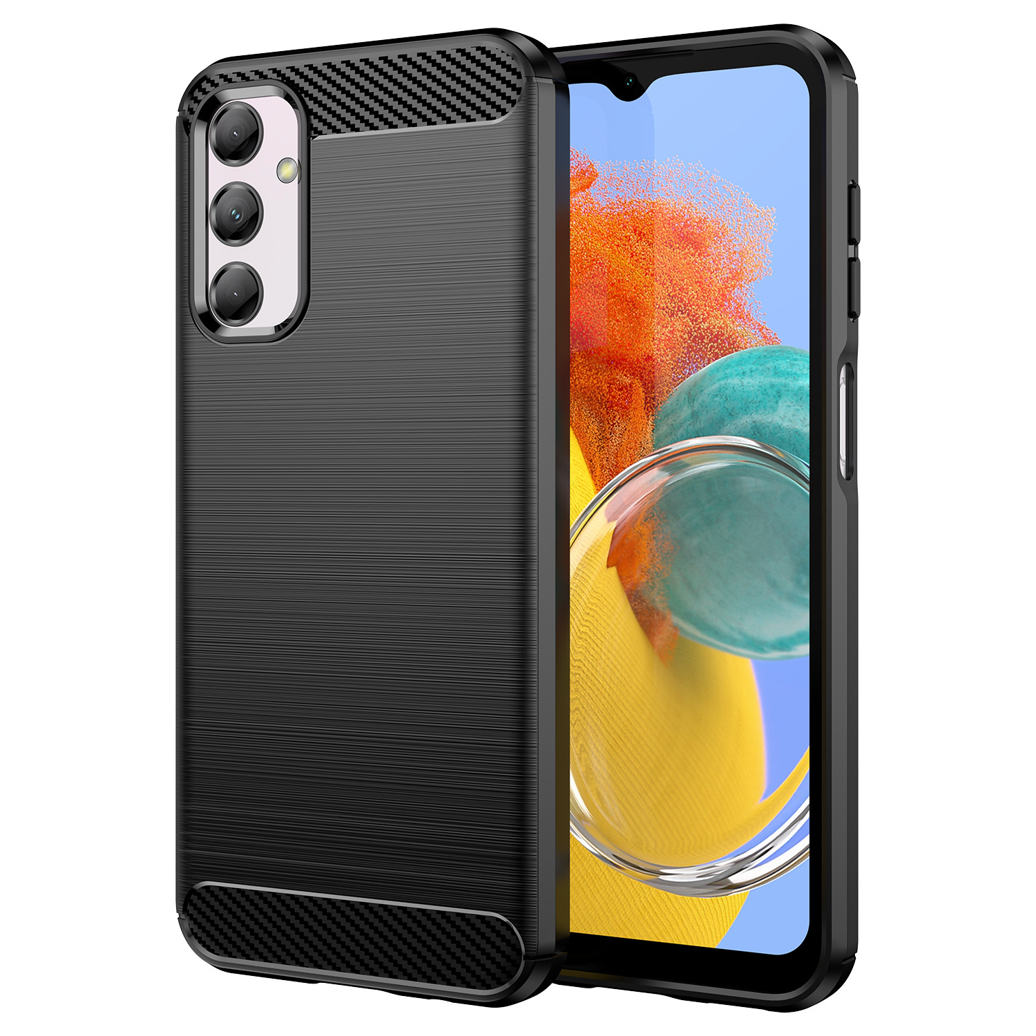 

Чехол MyPads для Samsung Galaxy M12 черный (238676)