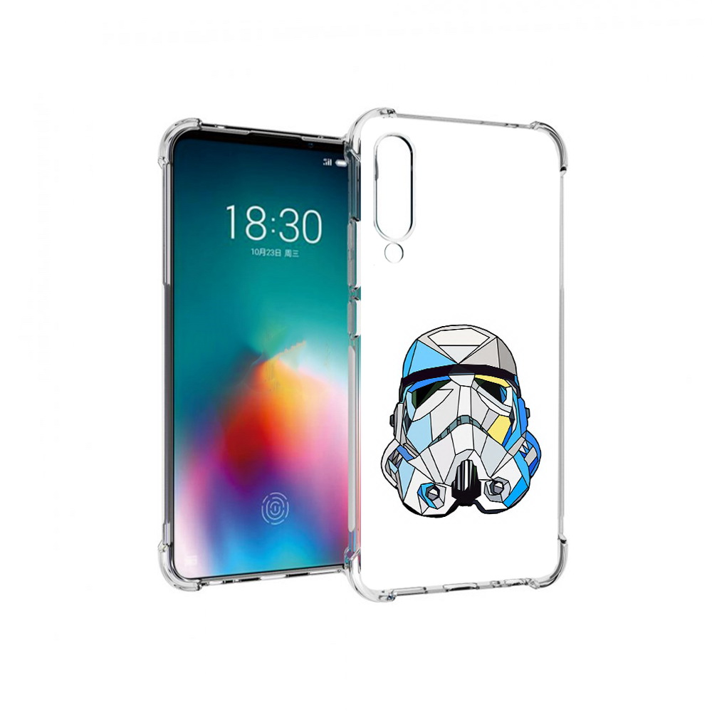 Чехол MyPads Tocco для Meizu 16T star wars дарт вейдер (PT144619.90.22)