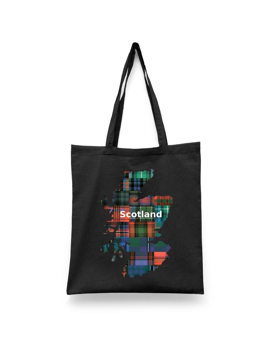 

Шоппер унисекс Каждому Своё Шотландия/Scotland NCSH2, черный, Шотландия/Scotland NCSH2