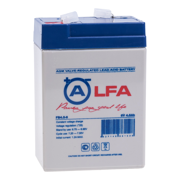 Аккумулятор для ИБП ALFA Battery 4.5 А/ч 6 В