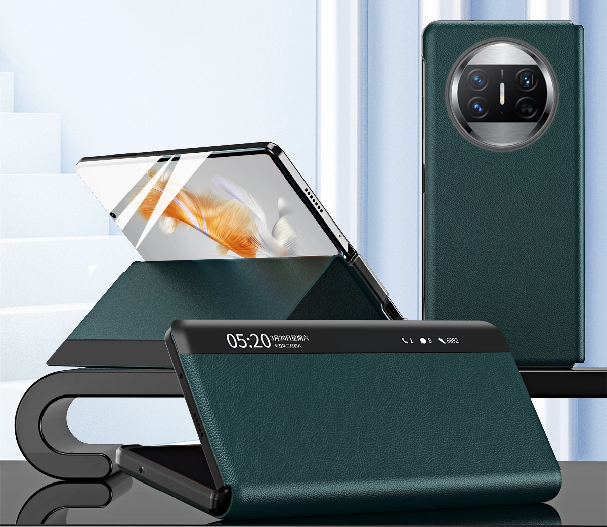 

Чехол MyPads для Huawei Mate X3 зеленый (238852)