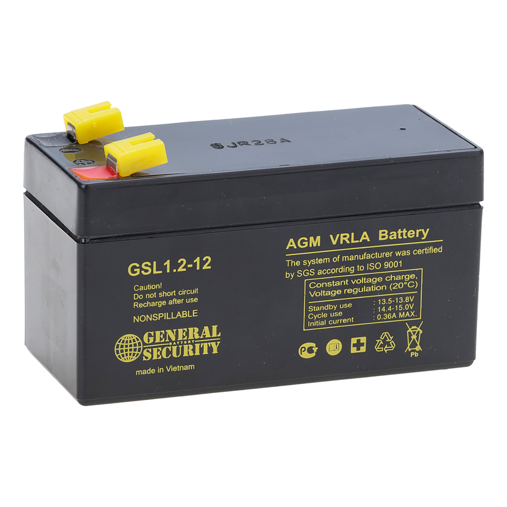 Аккумулятор для ИБП General Security 1.2 А/ч 12 В (8058)