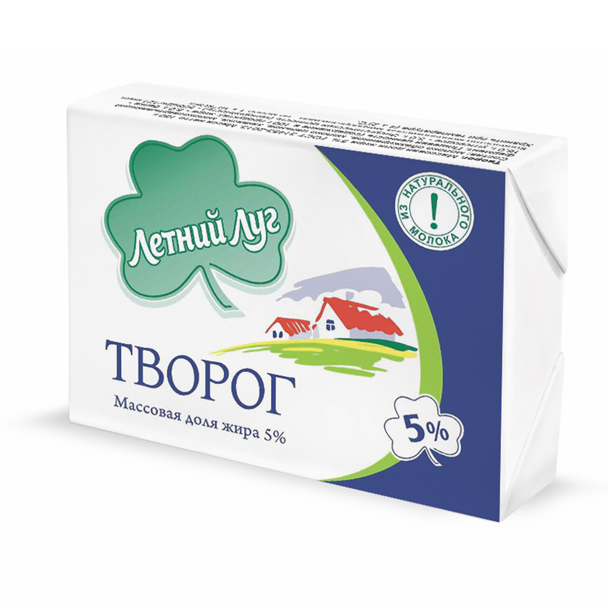 

Творог Летний Луг 5% бзмж 180 г