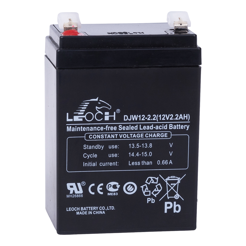 фото Аккумулятор для ибп leoch djw12-2.2 (12в 2.2ач / 12v 2.2ah)