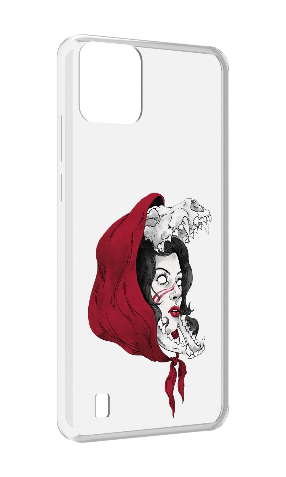 

Чехол MyPads Красная шапочка и волк женский для Blackview A55, Прозрачный, Tocco