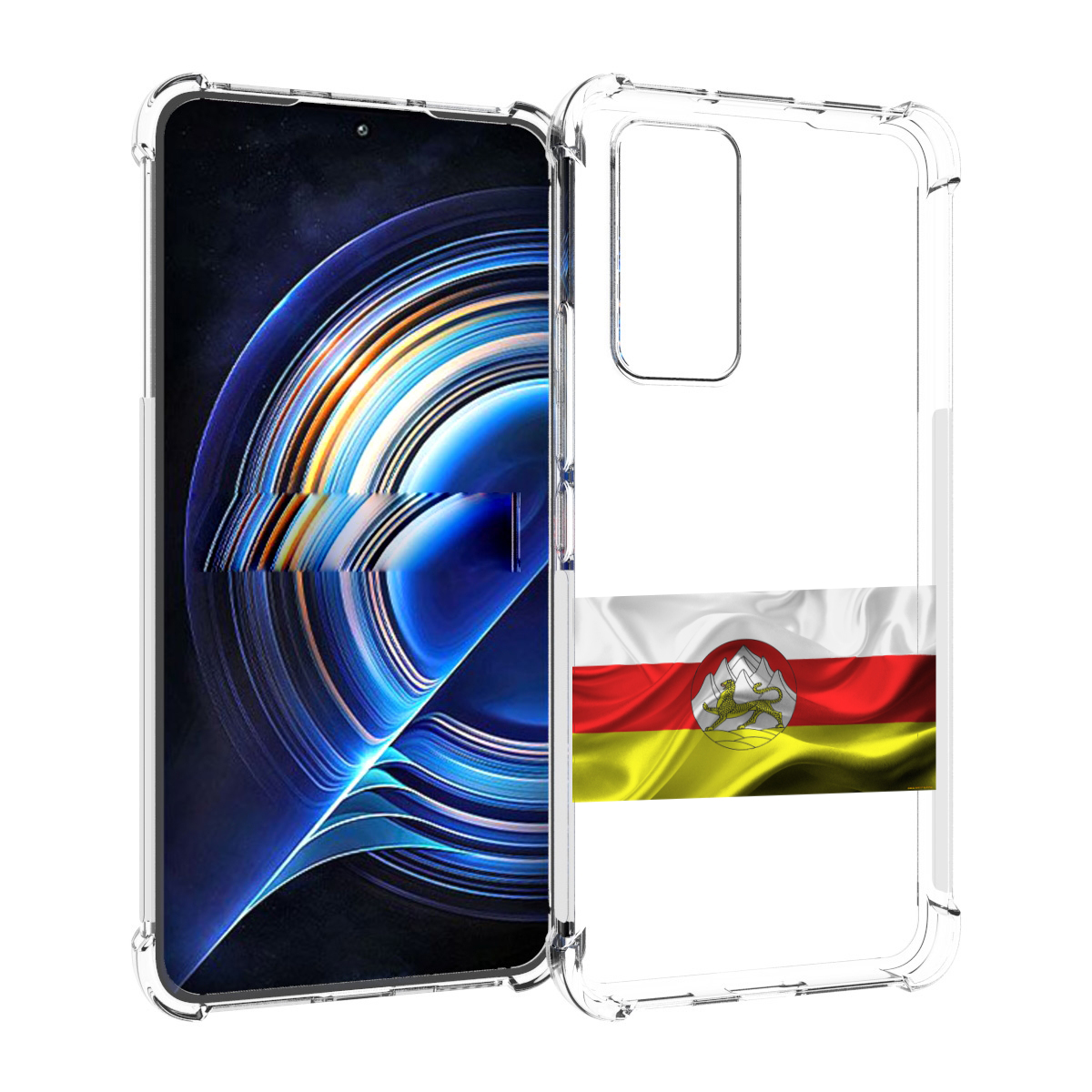 

Чехол MyPads герб флаг южная осетия-1 для Tecno Camon 19 Neo, Прозрачный, Tocco