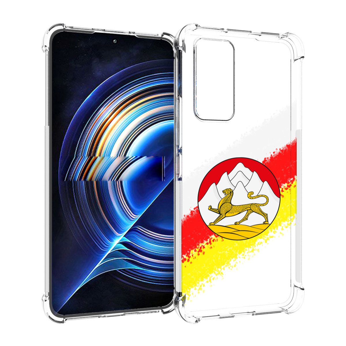 

Чехол MyPads герб флаг южная осетия для Tecno Camon 19 Neo, Прозрачный, Tocco
