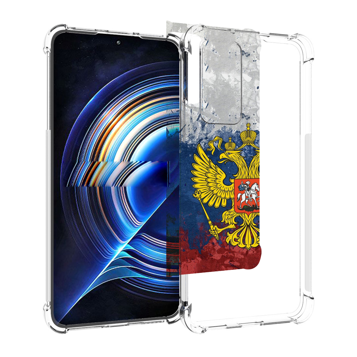 

Чехол MyPads герб-России для Tecno Camon 19 Neo, Прозрачный, Tocco