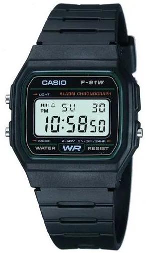 фото Наручные часы мужские casio f-91w-3s