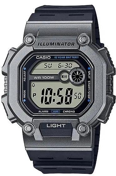 фото Наручные часы мужские casio w-737h-1a2