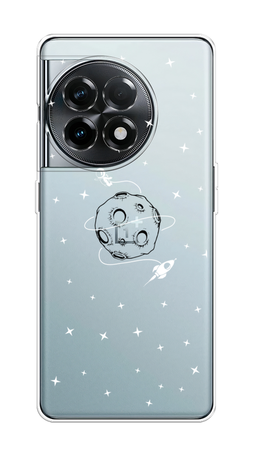 

Чехол на OnePlus 11R "Полет вокруг луны", Белый;серый;черный, 154150-1