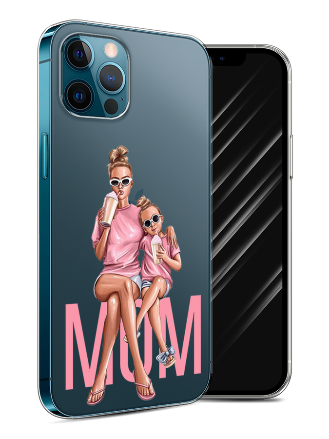 

Чехол Awog на Apple iPhone 12 / Айфон 12 "Lovely mom", Разноцветный, 12550-7