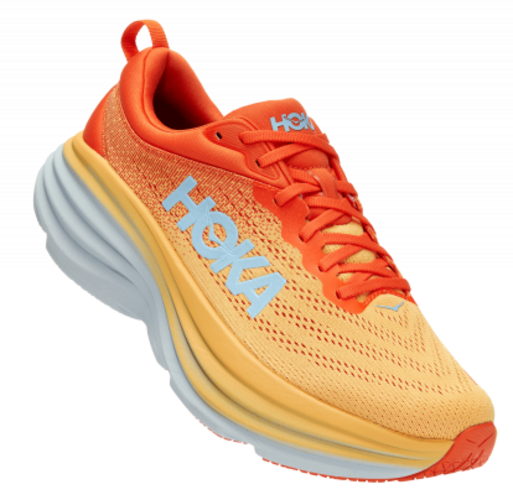 Кроссовки мужские Hoka Bondi 8 оранжевые 10.5 US