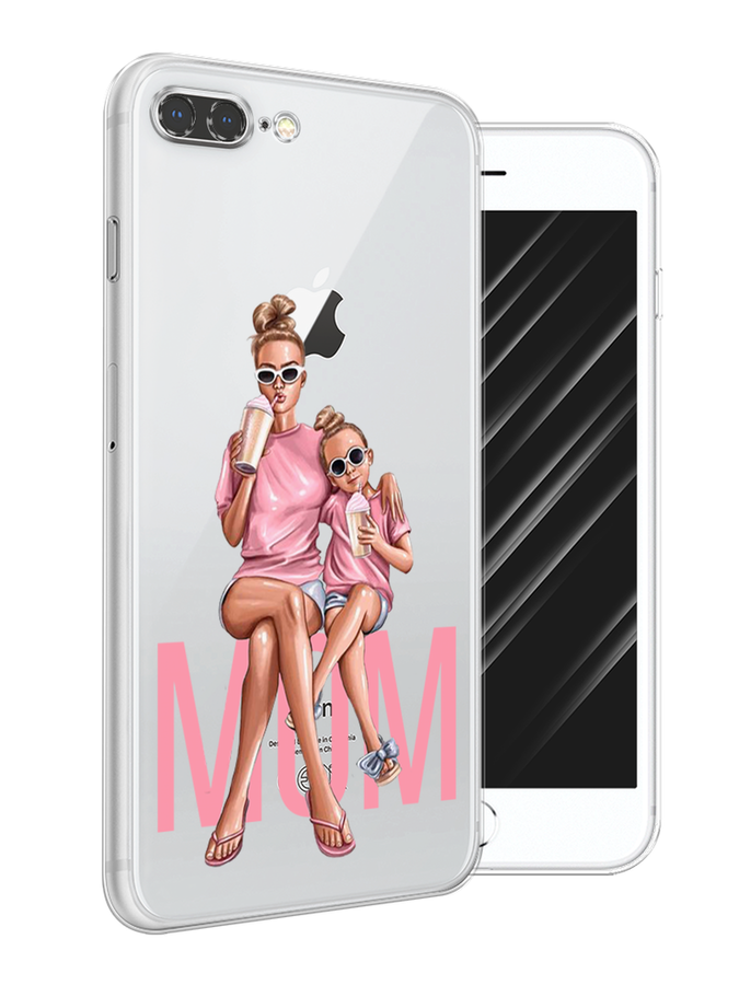 

Чехол Awog на Apple iPhone 7 Plus / Айфон 7 Plus "Lovely mom", Разноцветный, 10750-7