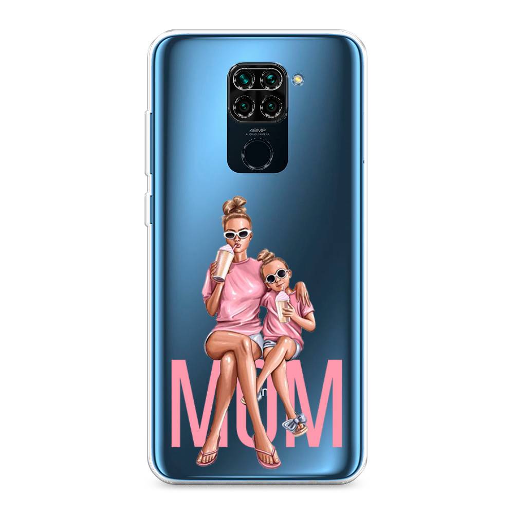 фото Чехол awog "lovely mom" для xiaomi redmi note 9